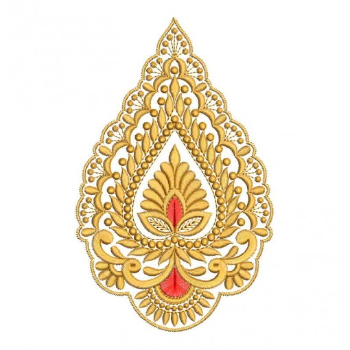 Phulkari Embroidery Patch Design