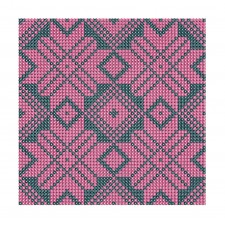 Poinsettia Cross Stitch Embroidery