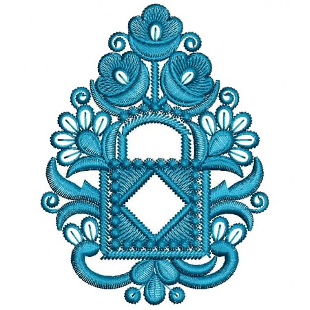 Purse Embroidery Design 25344