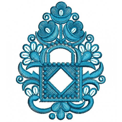 Purse Embroidery Design 25344