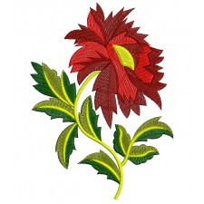 Rad Daisy Flower Applique Embroidery Design 25106
