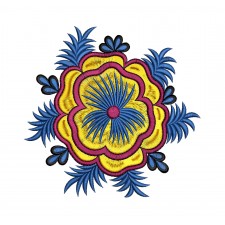 Rajasthan Women Applique Embroidery Design 15260