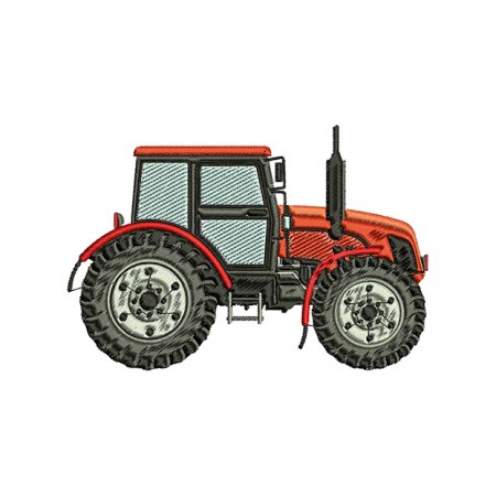 Tractor Embroidery Design