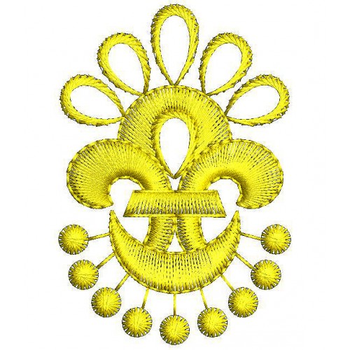 Saree Border Small Applique Embroidery Design 24920