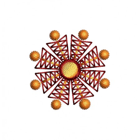 Shawl Embroidery Pattern