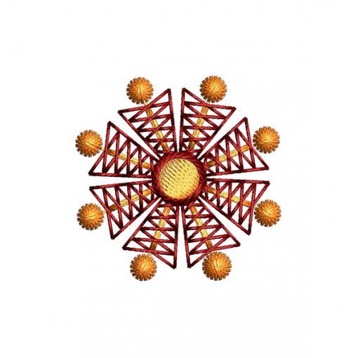 Shawl Embroidery Pattern