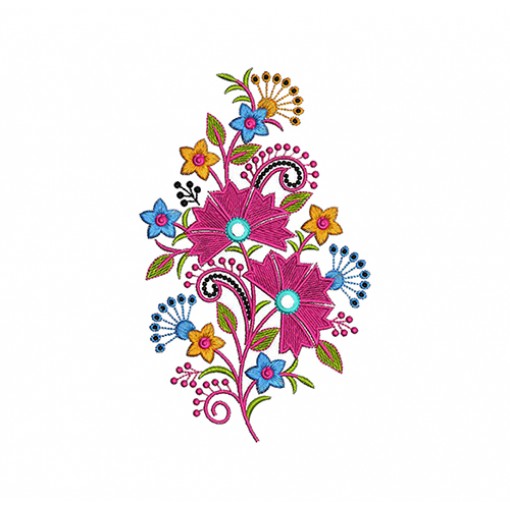 Shoulder Bag Embroidery Design
