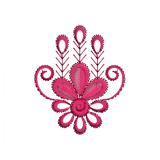 Simple Butti Embroidery Design