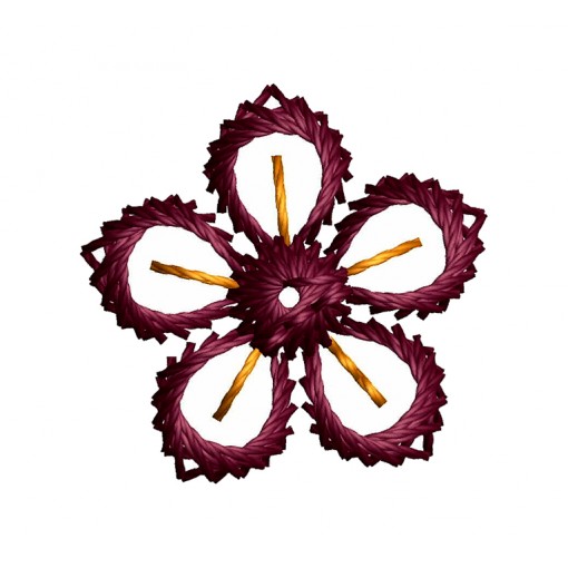 Simple Floral Embroidery