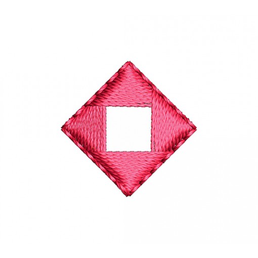 Simple Geometric Embroidery Design