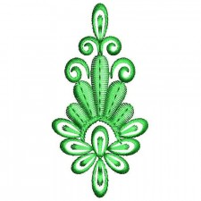 Small Beautifull Applique Embroidery Design 24793