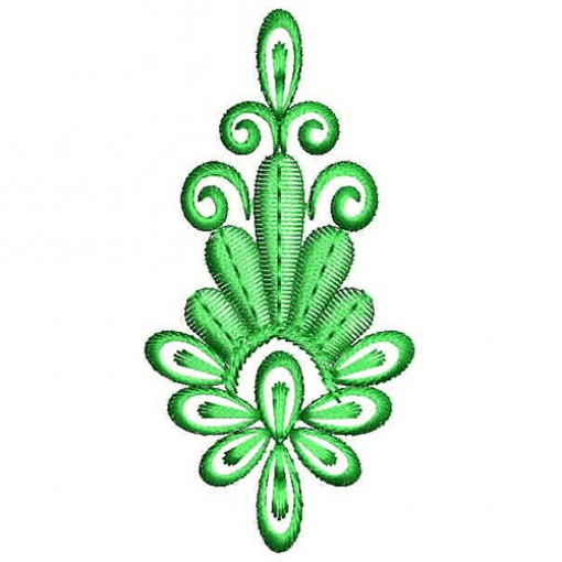 Small Beautifull Applique Embroidery Design 24793