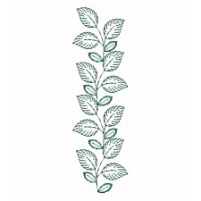 Small Embroidery Leaves