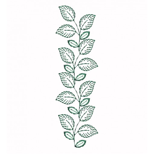 Small Embroidery Leaves