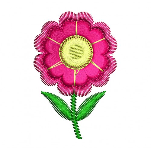 Small Flower Embroidery Pattern