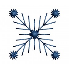 Snowflake Embroidery Design
