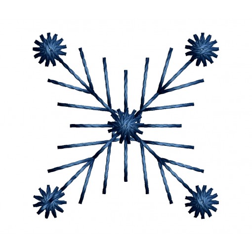 Snowflake Embroidery Design