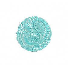 South Indian Peacock Embroidery