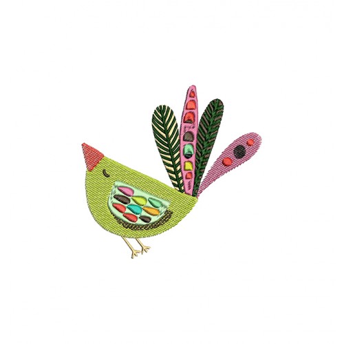 Sparrow Machine Embroidery Design