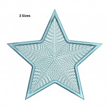 Star Embroidery Pattern Star Embroidery Pattern