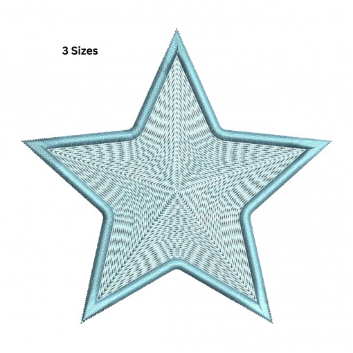 Star Embroidery Pattern Star Embroidery Pattern