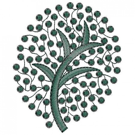 Start Small Tree Applique Embroidery Design 24827