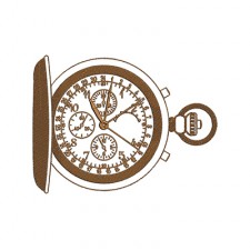 Steampunk Embroidery Design
