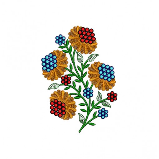 Summer Coat Embroidery Patch