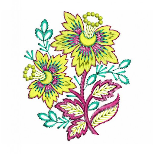 Sunflower Butta Embroidery