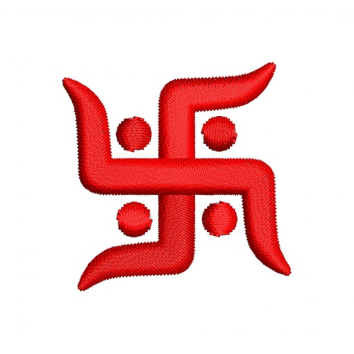 Swastik Embroidery Design
