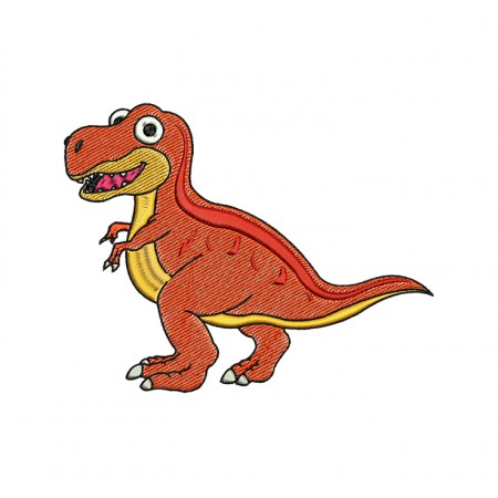 T Rex Embroidery Design