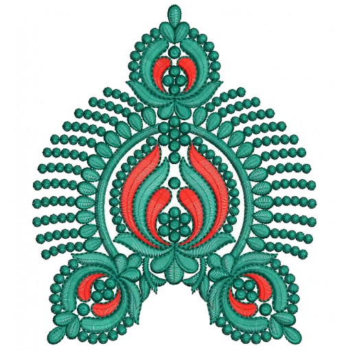 Table Cloth Style Embroidery Design 25358