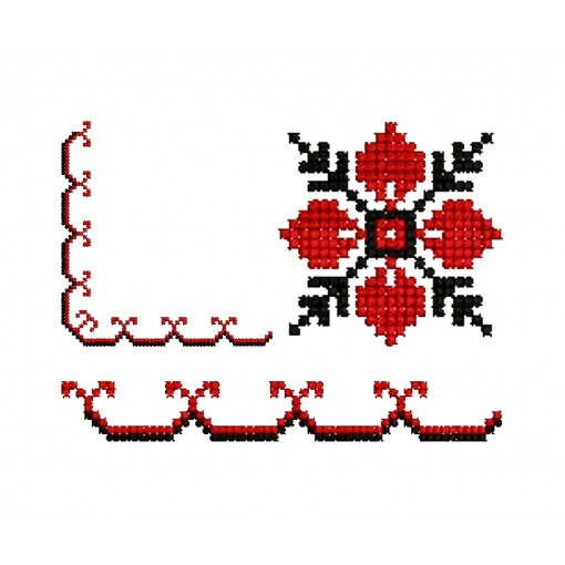 Table Corner Cross Stitch Combo Table Corner Cross Stitch Combo