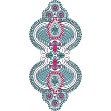 Tablecloth Machine Embroidery Design 25561