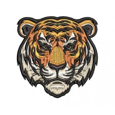 Tiger Embroidery Design