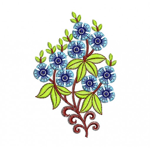 Tiny Applique Embroidery Pattern