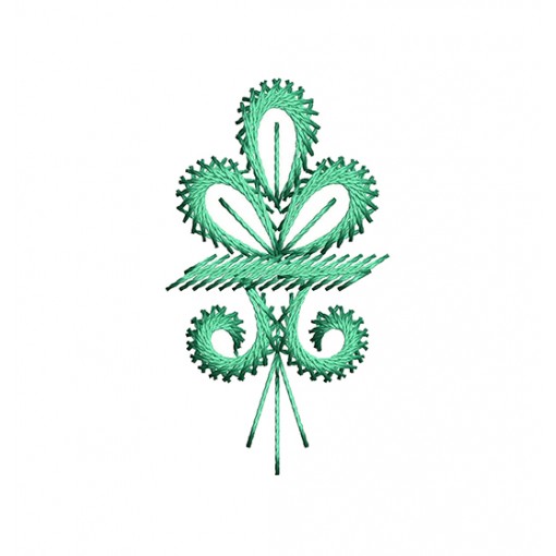 Tiny Embroidery Applique Pattern