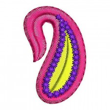 Tiny Paisley Embroidery Design Tiny Paisley Embroidery Design