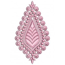 Towel Butta Embroidery Design 25350