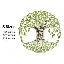 Tree Of Life Embroidery Design Tree Of Life Embroidery Design