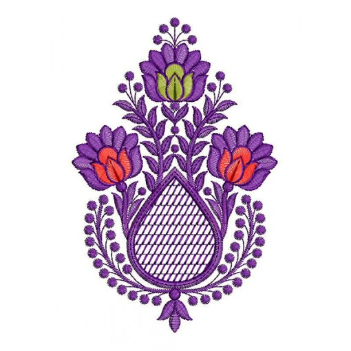 Trio Embroidery Patch Pattern