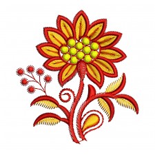 Wildflower Embroidery Pattern