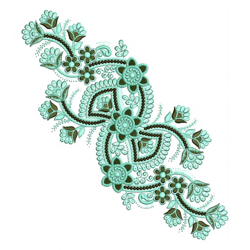 Wool Applique Embroidery Design 25392
