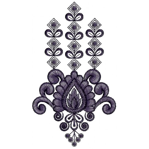 Wool Applique Embroidery Design 25851