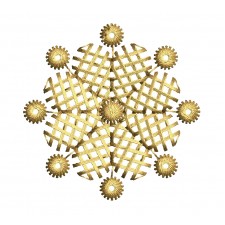 Yellow Flower Embroidery Design