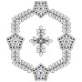 Adorable Applique Embroidery Design 26374