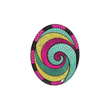 African Zulu Telephone Wire Plate Embroidery