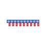 American Flag Embroidery For T Shirt Pocket