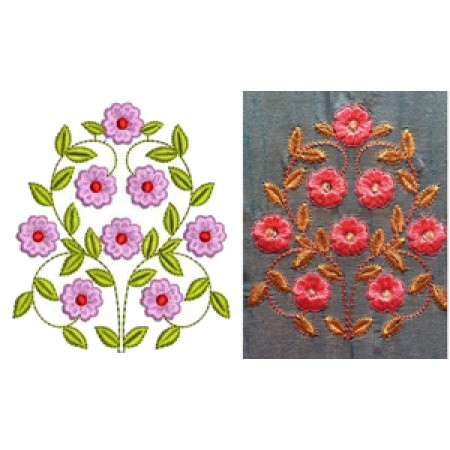 Applique Embroidery Design 19563
