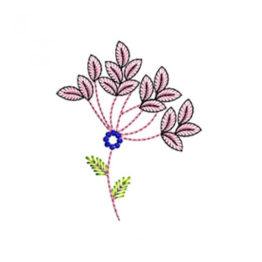 Applique Embroidery Design For Kurtis